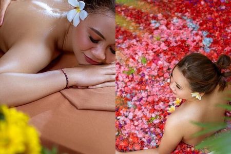 Bali Luxury Spa package Massage & Flower bath 2hour all include