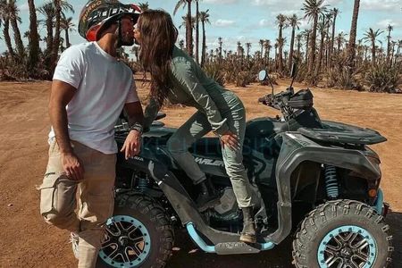 Marrakech: Quad excursion to the palm grove and Jbilets desert