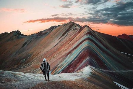 Private Tour to Rainbow Mountain with Red Valley & Coca Ceremony.
