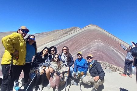  Colorful mountain adventure with a slightly steep hike