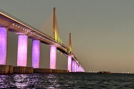 Private Sunset & Skyway Bridge Lights Tour in St. Petersburg, FL