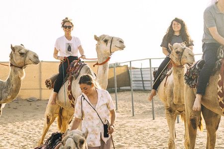 90 Minutes Guided Cultural Camel Riding in Dubai