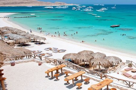 Eden Island full day 8 hours boat trip from Hurghada