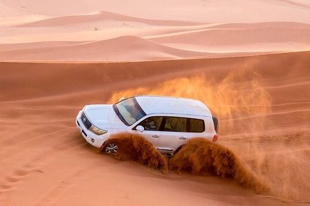 4hr Desert Safari: Sunset,Sunrise,Camel,Sand boarding,Inland Sea