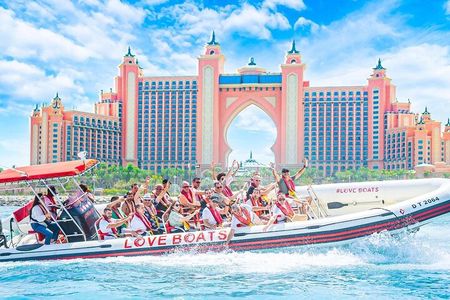 Adrenaline Fun tour by Love Boats at Dubai Marina