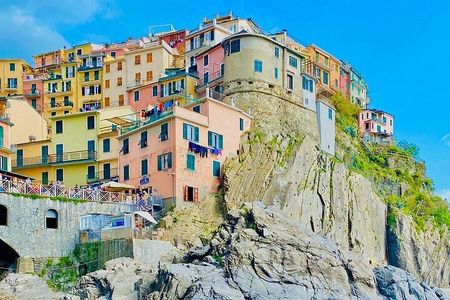 Cinque Terre by train and boat