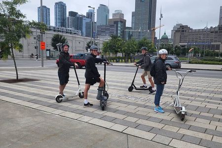 Experience Old Montreal on e-scooters with a local comedian