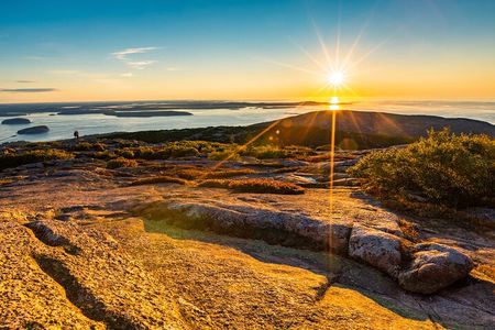 Acadia Cadillac Mountain Sunrise Half Day Private Tour & Hike
