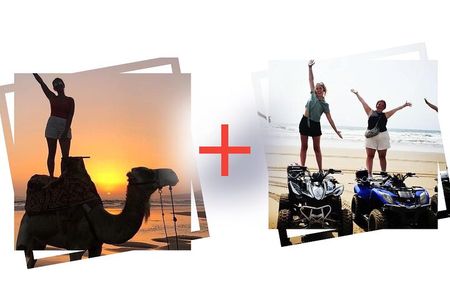 Agadir & Taghazout: Half Day Quad Bike Adventure and Camel Ride 