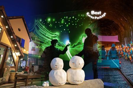 Korea's Must-See: Painters & Rail Bike & Nami & Petite France