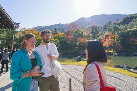 Kyoto Arashiyama Bamboo forest & Hidden Garden Walking Tour