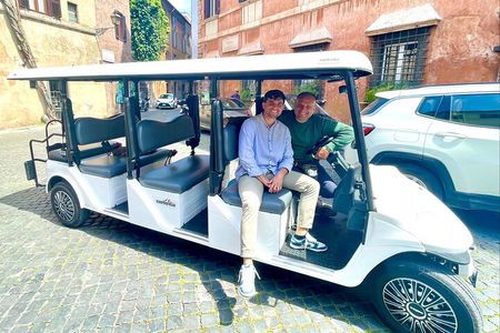 Rome: Private/Group 4 Hours Golf Cart SightseeingTour