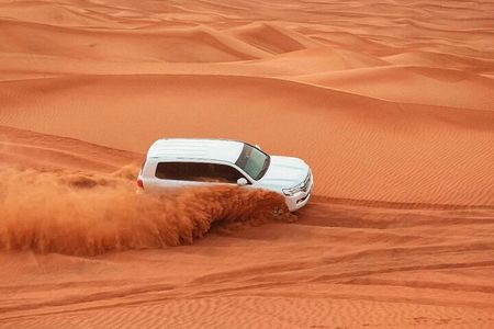 4 Hour Morning Desert Safari Tour with Camel Ride and Quad Bike