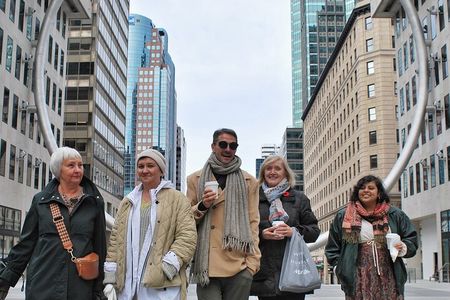 Underground city & Downtown. Great way to stay warm!