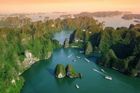 Amazing Day Cruise at Halong Bay Shore Excursion from Cruise Port