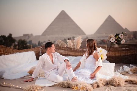 Pyramid Duo Rooftop Capturing Elegance from the Rooftop