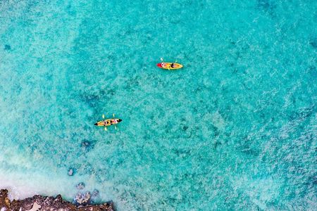 Self-Guided Kayaking Tour in Kailua Bay and Popoia Island 