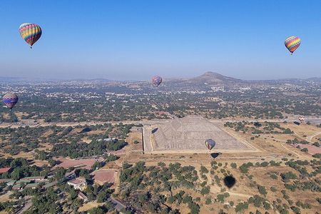 Balloon flight, visit archaeological site, VIP transport breakfast