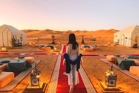 3-Day Desert Tour from Marrakech to Merzouga Camel Ride and Camp