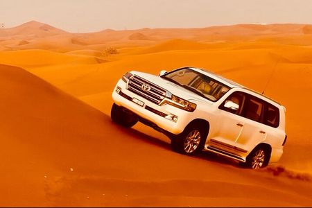 Morning/Evening 4x4 Desert Safari, CamelRide & Sandboarding