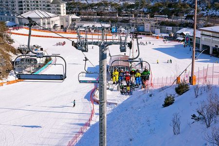 Seoul: Eobi Ice Valley, Elysian Ski Resort, Nami Island Day Trip