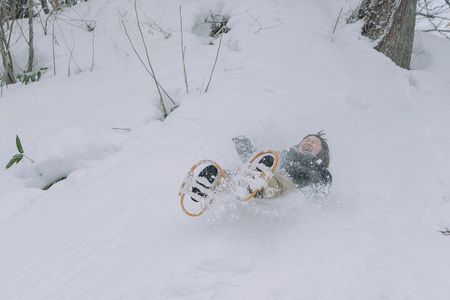 Shared Snowshoe Hiking Tour in Semboku