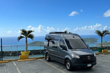 3 Hours Luxury Mercedes Van Tour in Saint Thomas