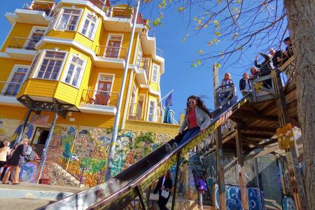 Tour to Valparaíso, Viña del Mar, Pablo Neruda Museum and Vineyard