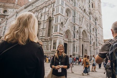 Florence in a Day: Michelangelo's David, Uffizi and Guided City Walking Tour