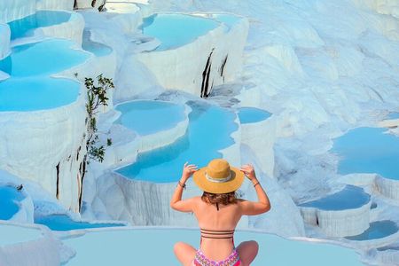 Pamukkale and Salda Lake Guided Full-day Tour From Alanya