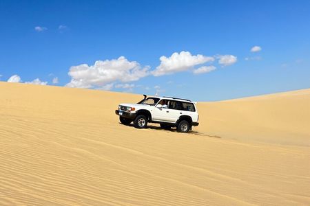From Cairo 4x4 Safari, Camel Ride, Magic Lake, Waterfalls & Lunch