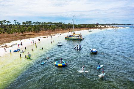 Adventure Tour to Shell Island on the Privateer Catamaran
