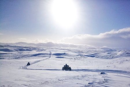 1 Hour ATV Quad Tour : Pick up from Reykjavik (2 persons per ATV)