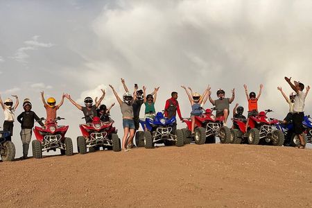Magical Quad Biking & Dinner Show Experience in Agafay Desert 
