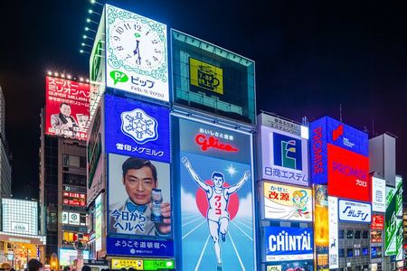 Osaka Flavor Walk to Dotombori District & Beyond
