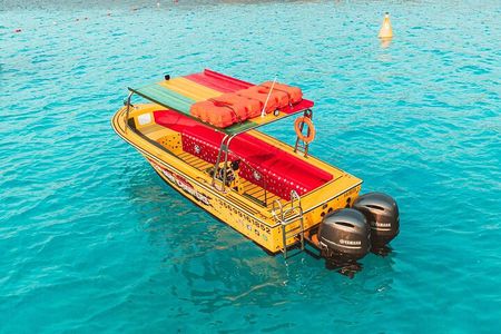 Private Speedboat 3hrs around Comino Crystal & Blue Lagoon Caves