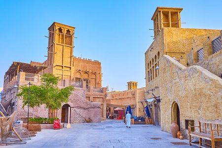 Dubai Full Day City Tour with Abra Boat and Monorail Ride