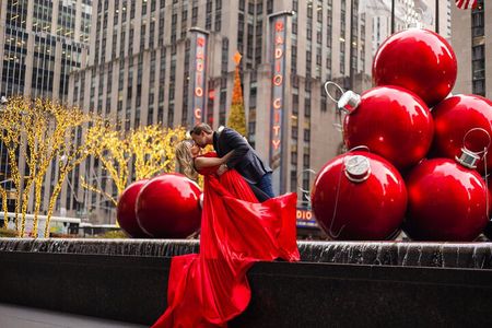 NYC: Private Photoshoot in a Handmade Flying Dress