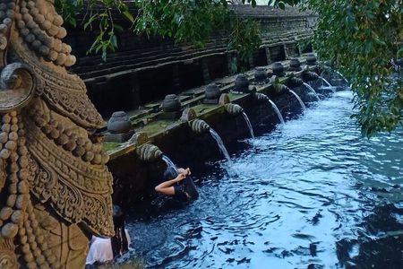 Monkey Forest, Holy Water Temple & Hot Springs Tours