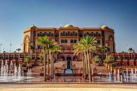 Abu Dhabi City Tour with Evening Desert Safari Hot BBQ Dinner