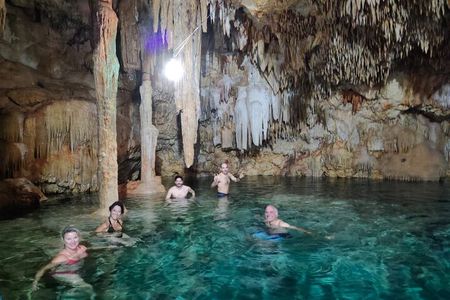 Chichen Itza, Private Cenote/Food Experience & the magic Izamal