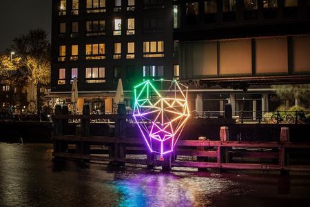 Amsterdam: Luxury Light Festival Cruise with Drinks & Bites