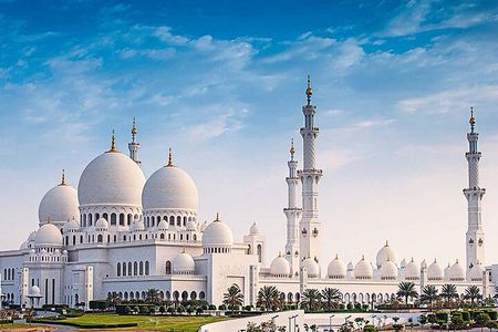 Abu Dhabi City Tour, Grand Mosque, Qasr Al Watan, Emirates Palace