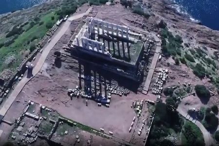 Private Temple of Poseidon Tour with a Pickup 