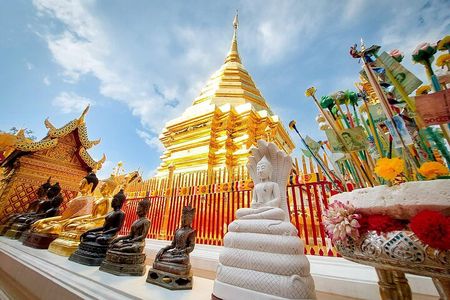 Doi Suthep Temple, Wat Pha Lard Temple, Sticky Waterfall Private