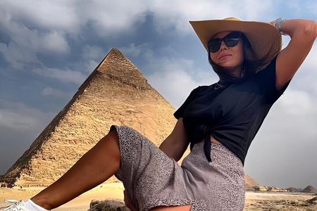 Private Cairo Day Tour Giza Pyramids Sphinx Memphis and Saqqara