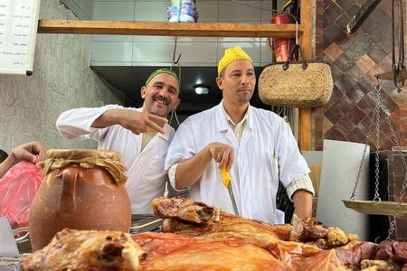 Authentic Street Food in Marrakech Guided Walking Tour by Night