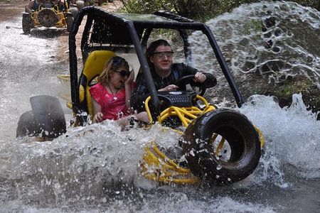 9 Hours Rafting, Buggy Safari and Zipline Adventure from Kemer