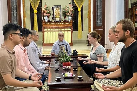Hue Retreat: Tea and Meditation Tour with Vegetarian Meal