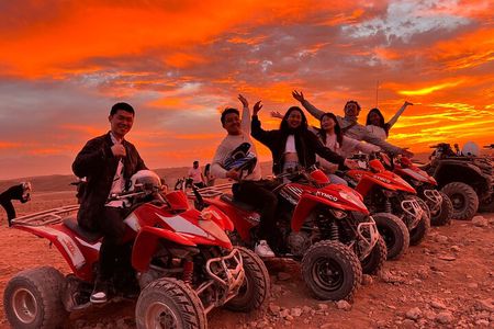 Agafay Desert Quad Biking and Dinner Show from Marrakech